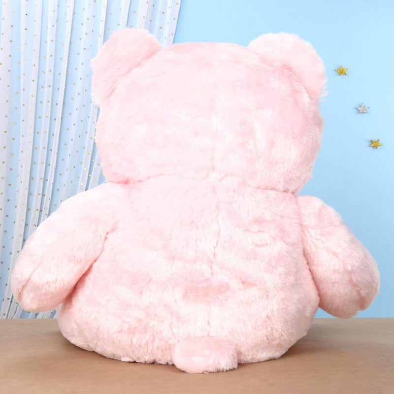 Mirada 80cm Floppy Jumbo Teddy Bear Pink