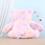 Mirada Bear With Glitter Eye Soft Toy Purple - 35 cm