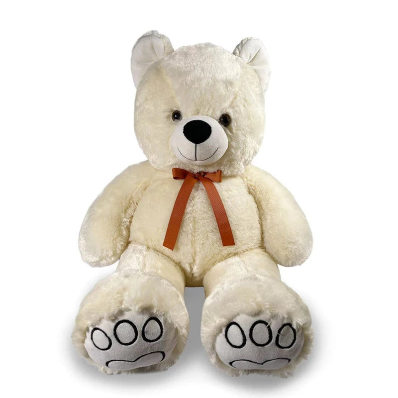 Mirada Floppy Jumbo Teddy Bear Butter - 80cm