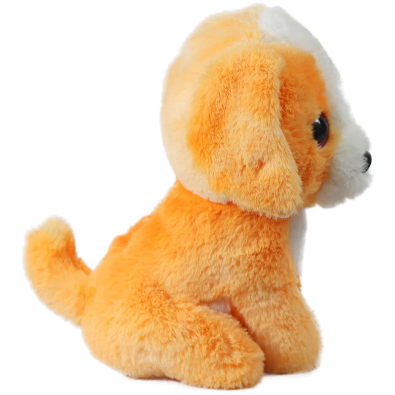 Mirada Glitter Eyes Dog Tie Dye Orange - 25cm