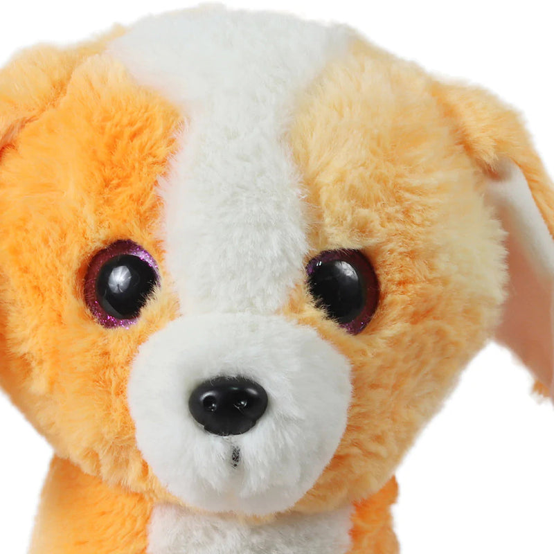 Mirada Glitter Eyes Dog Tie Dye Orange - 25cm