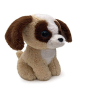 Mirada Glitter Eyes Doggy-Beige 25cm