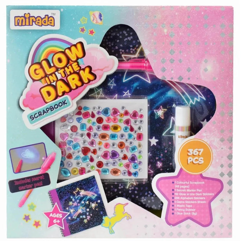 Mirada Glow In The Dark Scrapbook