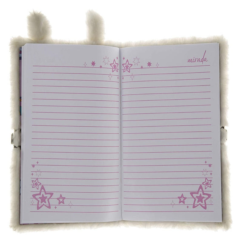 Mirada Miss Bunny Plush Notebook