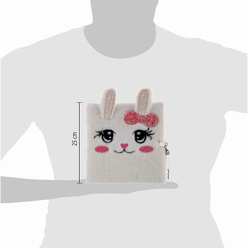 Mirada Miss Bunny Plush Notebook