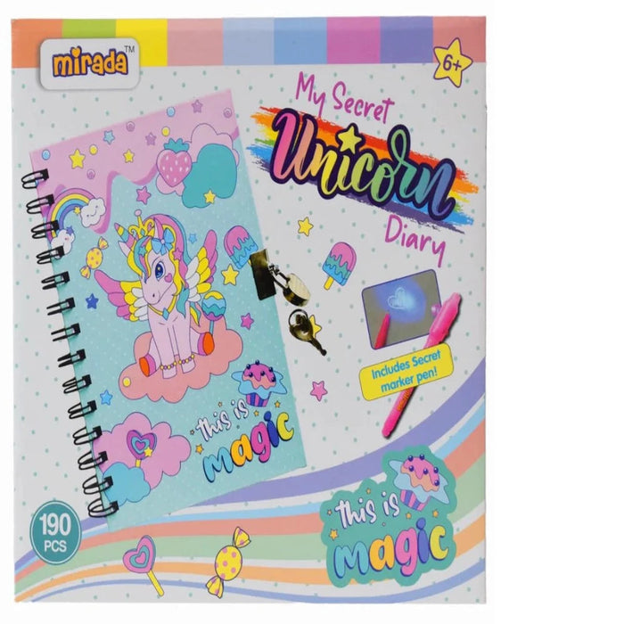 Mirada My Secret Unicorn Diary — Toycra1