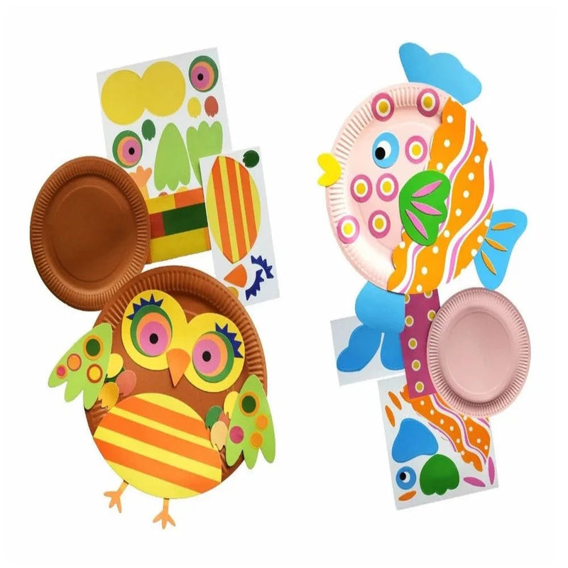 Mirada Paper Plate Animals