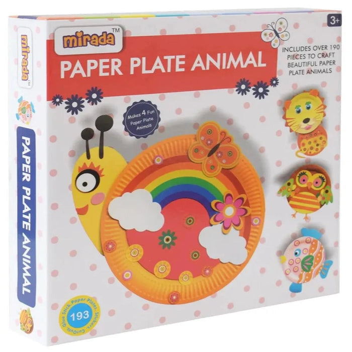 Mirada Paper Plate Animals-Arts & Crafts-Mirada-Toycra