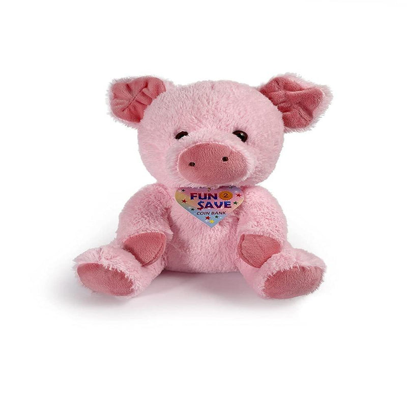 Mirada Plush -25 cm Plush Piggy Coin Bank