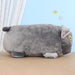 Mirada Plush Soft Toy Kitty Grey - Length 32 cm-Soft Toy-Mirada-Toycra