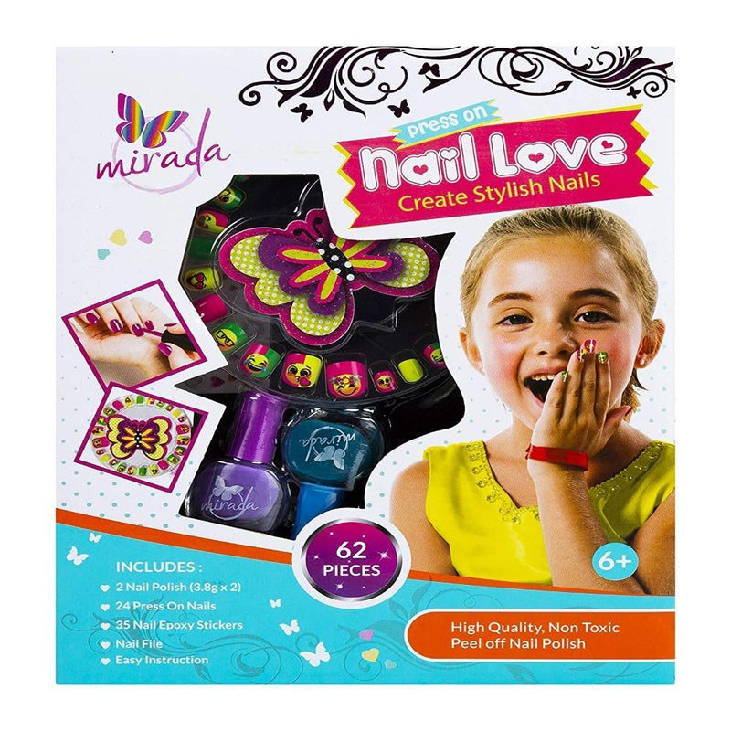Mirada Press On Nails Love