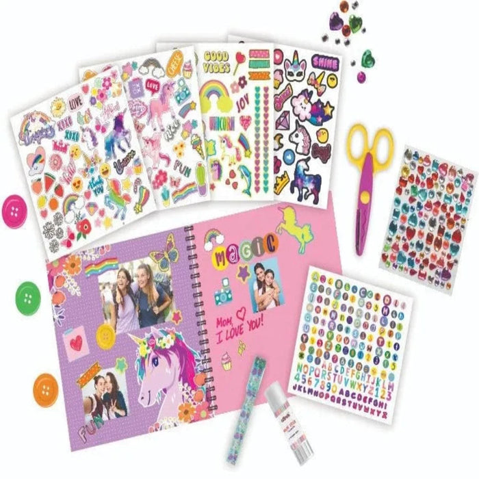 DOODLE HOG Design Your Own Pink Scrapbook, Kids Scrapbook Kit