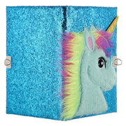 Mirada Unicorn with Horn Glitter Notebook