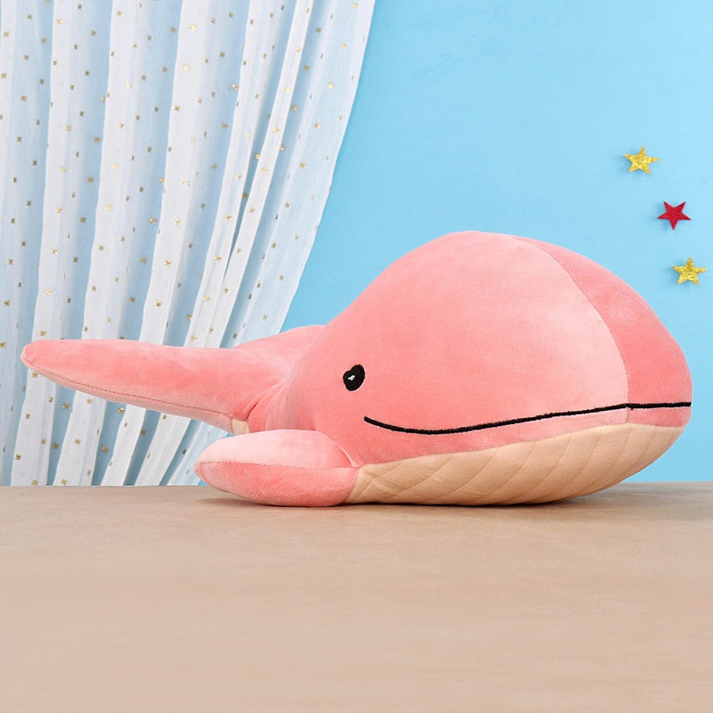 Mirada Whale Soft Toy Pink- 47 cm