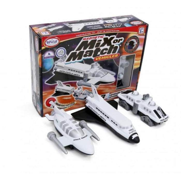 Mix or Match Vehicles Space-Construction-Popular Playthings-Toycra