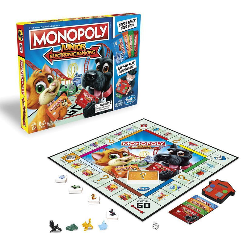 Monopoly Junior Electronic Banking-Board Games-Hasbro-Toycra