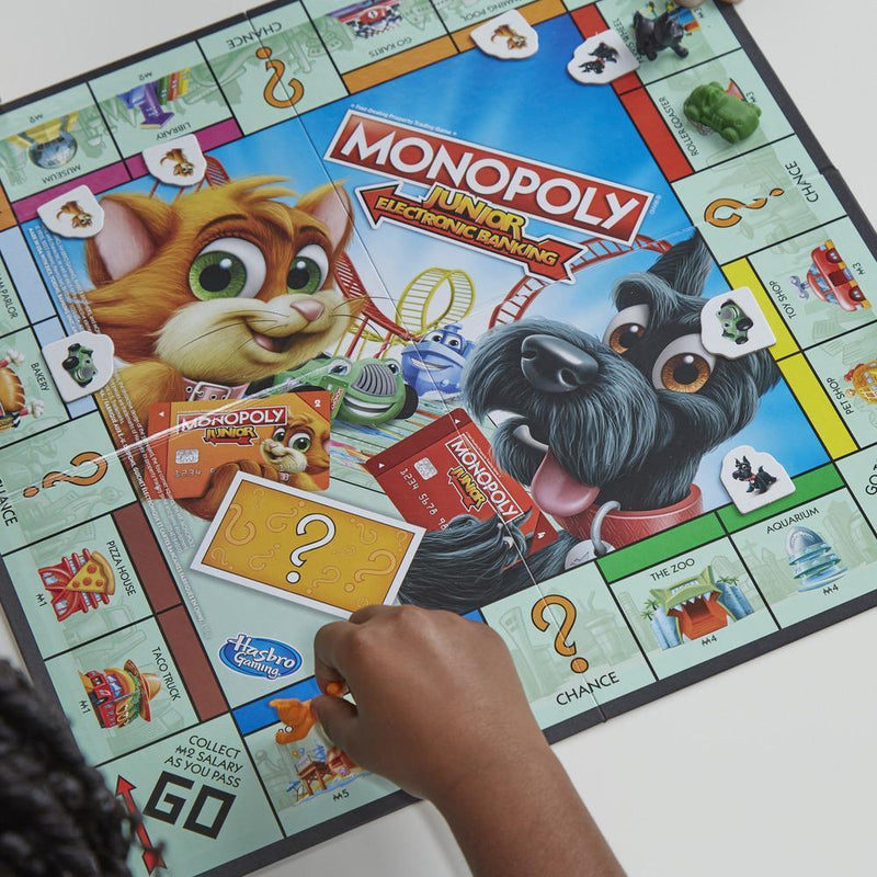 Monopoly Junior Electronic Banking-Board Games-Hasbro-Toycra