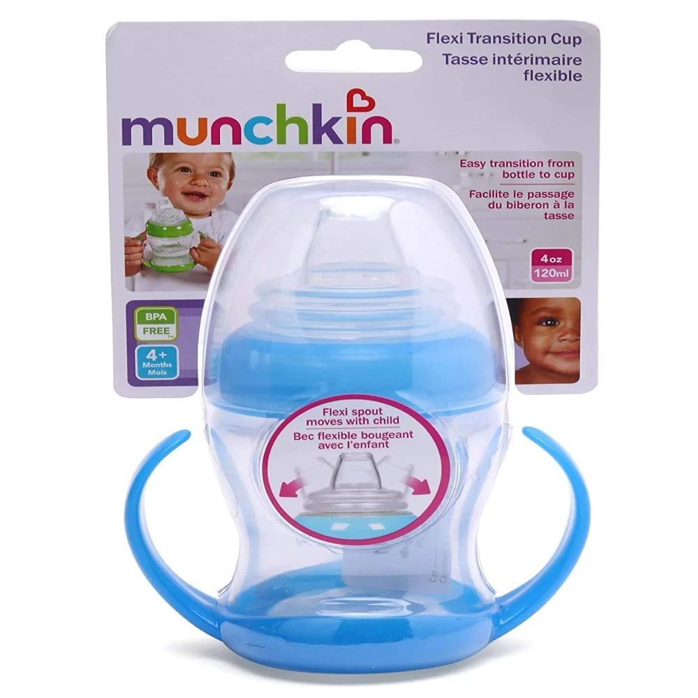 Munchkin Gentle Transition Trainer Cup 4oz - Blue