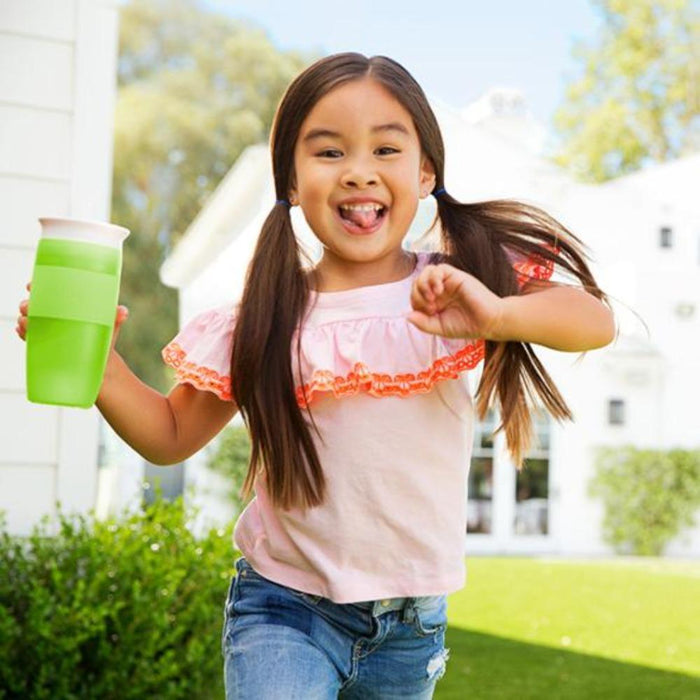 Munchkin Miracle® 360° Sippy Cup 14 Ounce (Multicolor)-Mealtime Essentials-Munchkin-Toycra