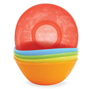 Munchkin Multi Bowls (Multicolor, Pack of 5)