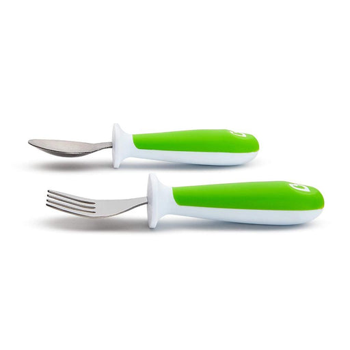 Munchkin Raise Fork and Spoon Set-Mealtime Essentials-Munchkin-Toycra