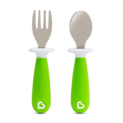 Munchkin Raise Fork and Spoon Set-Mealtime Essentials-Munchkin-Toycra