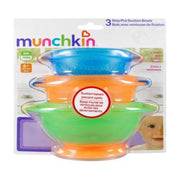 Munchkin Stay Put Suction Bowls 3 pk