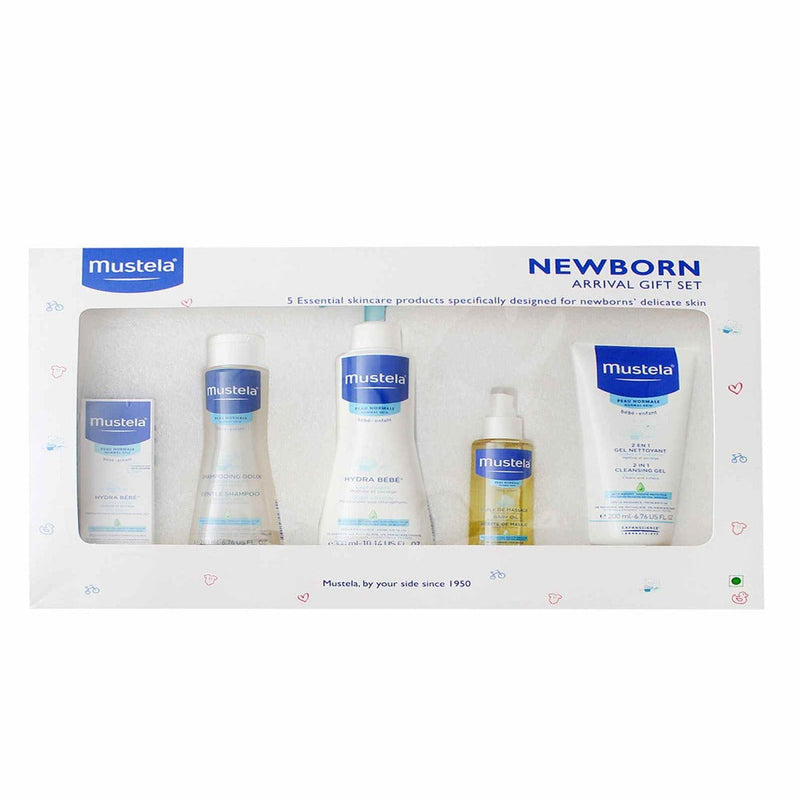 Mustela Newborn Arrival Gift Set - 5 Pieces
