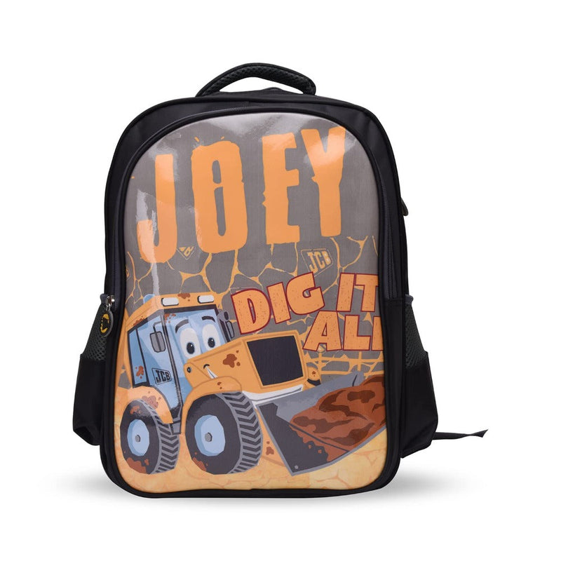 My 1st JCB Kids School Bag Black - 14 Inches