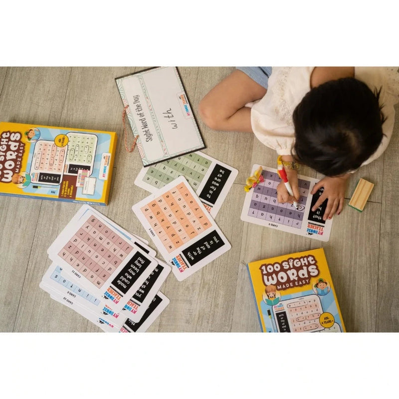 My House Teacher 100 Sight Words Made Easy activity game