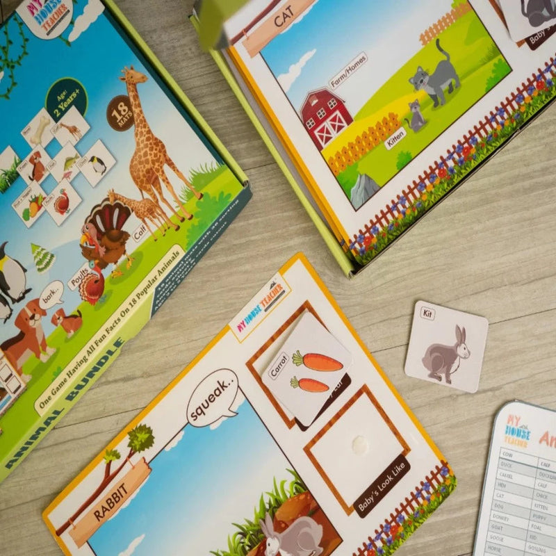 My House Teacher Animal Bundle