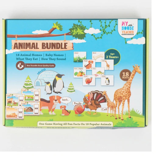 My House Teacher Animal Bundle-Preschool Toys-My House Teacher-Toycra