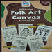 My House Teacher Diy Folk Art Canvas Coloring Kit-Arts & Crafts-My House Teacher-Toycra