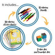 My House Teacher Play and Color it Kids Game