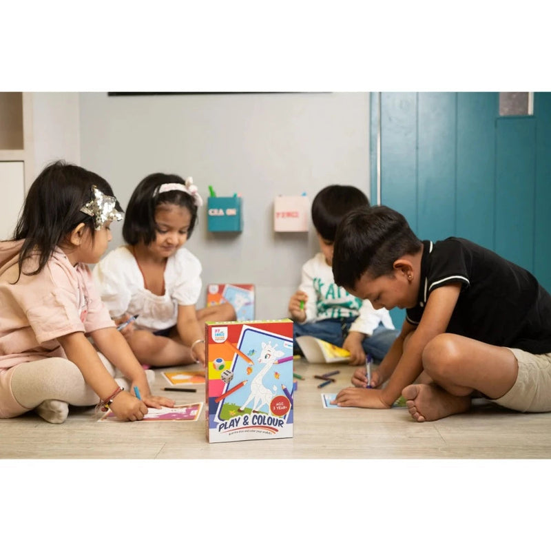 My House Teacher Play and Color it Kids Game