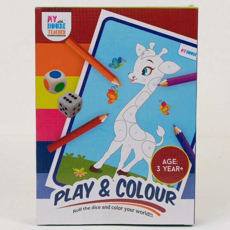 My House Teacher Play and Color it Kids Game