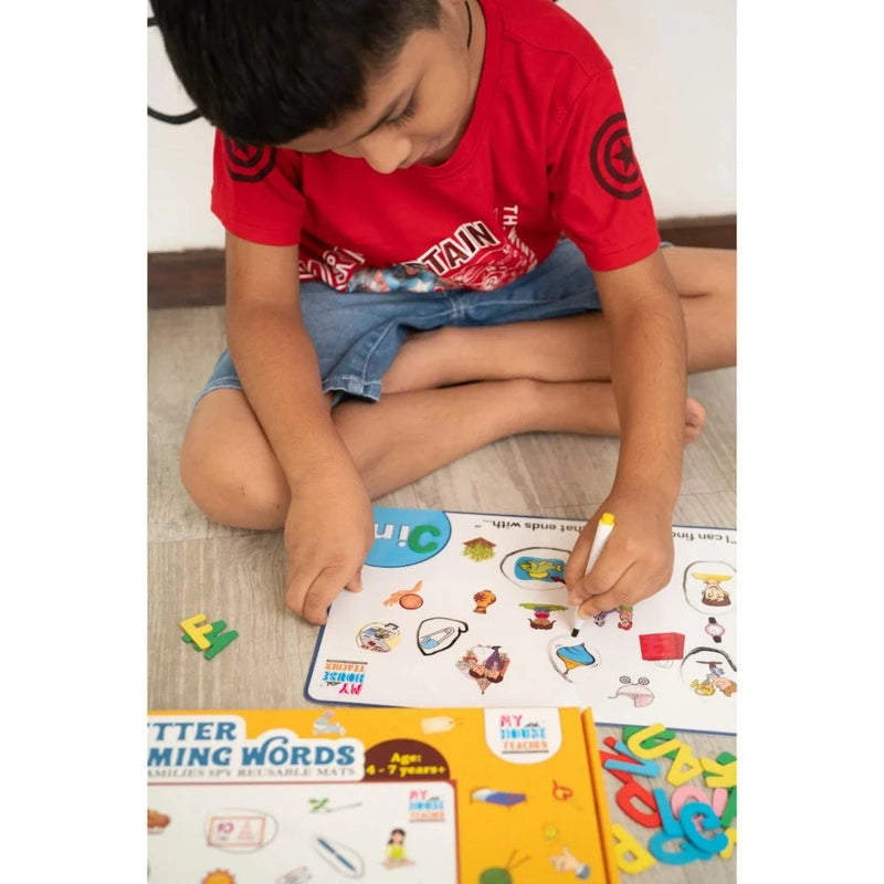 My House Teacher Reusable Mats
