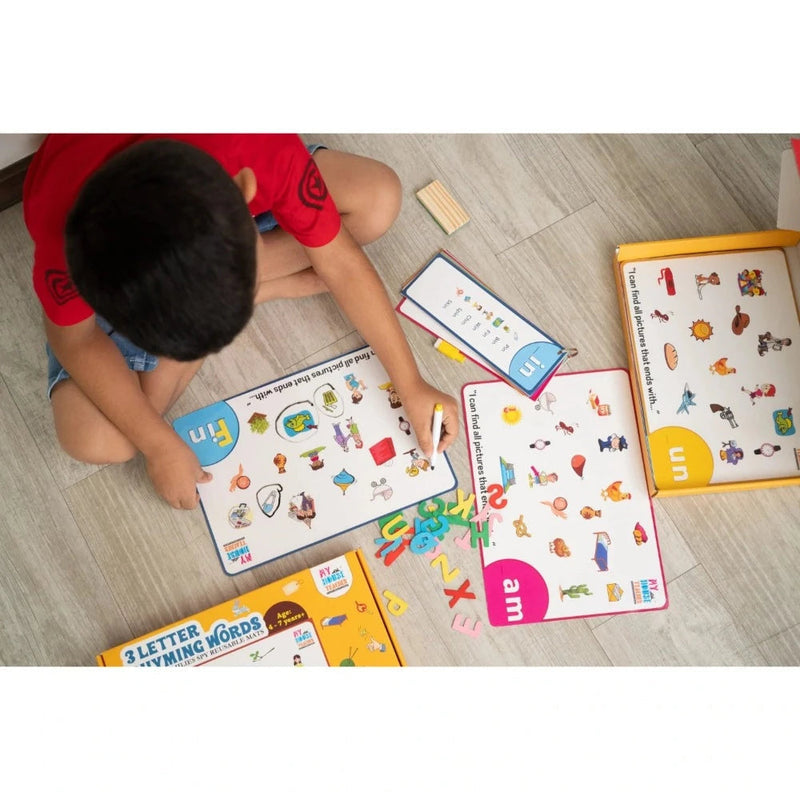 My House Teacher Reusable Mats