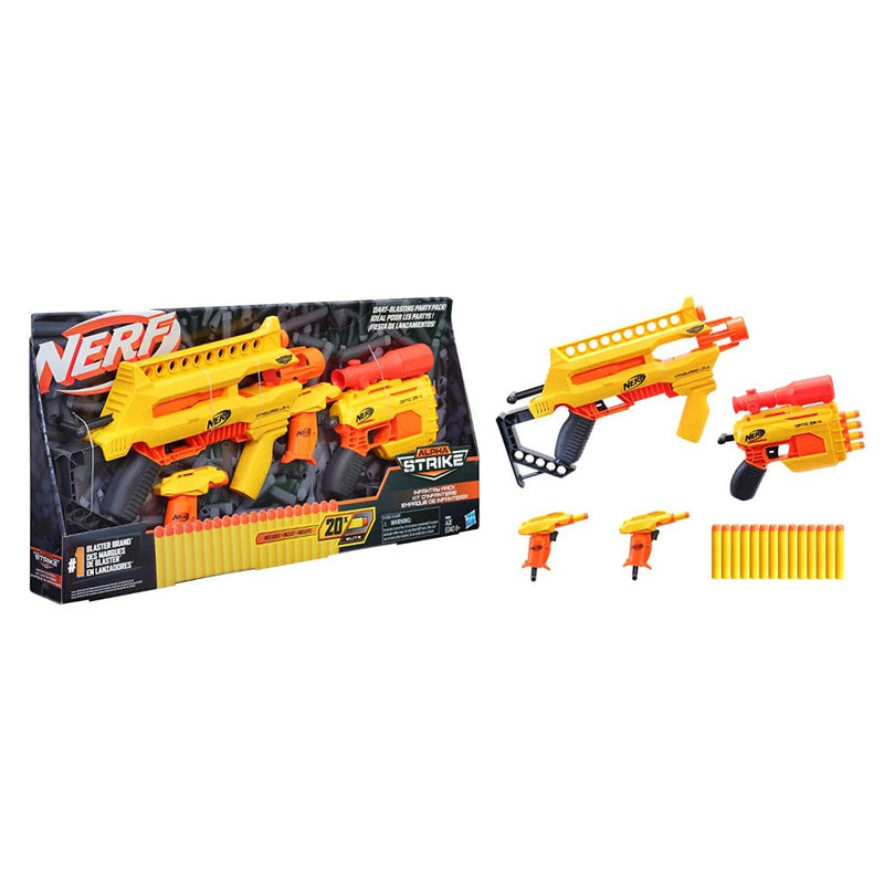 Nerf Alpha Strike Infantry Pack, 24-Piece Set