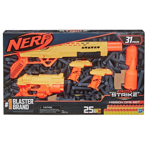 Nerf Alpha Strike Mission Ops Set 31-Piece-Action & Toy Figures-Nerf-Toycra