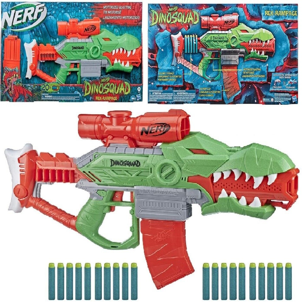 Nerf Dinosquad Rex Rampage — Toycra