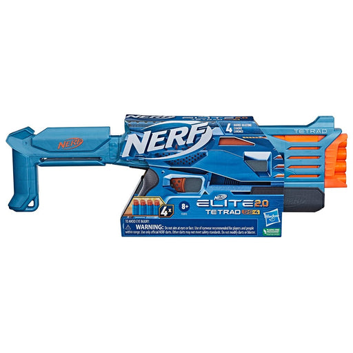 Nerf Elite 2.0 Tetrad QS-4 Blaster-Action & Toy Figures-Nerf-Toycra