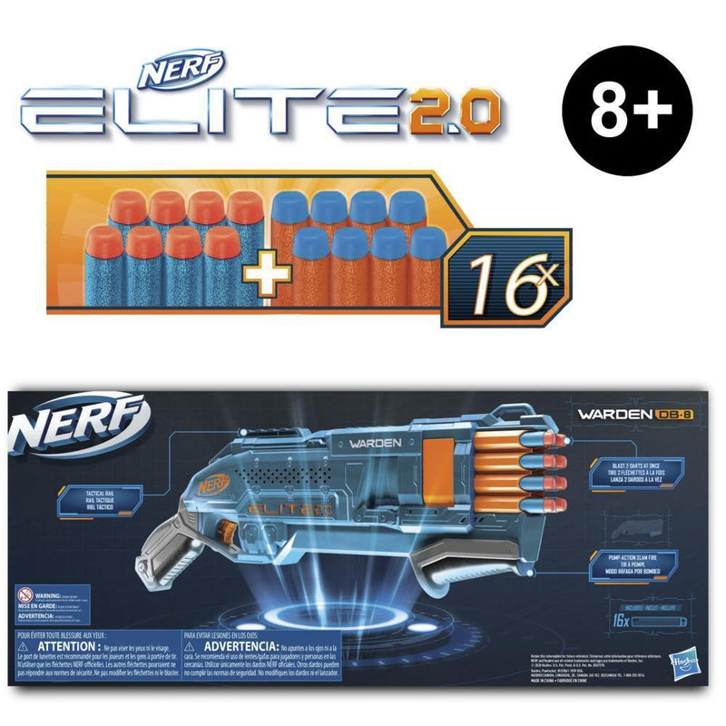 Nerf Elite 2.0 Warden DB-8 Blaster