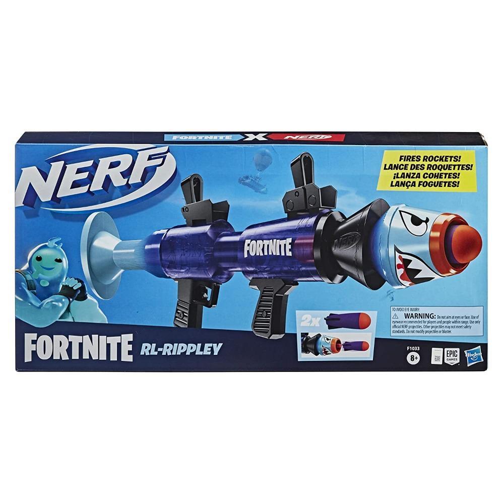 Nerf Fortnite RL-Rippley Blaster Fires Big Foam Rockets | Buy