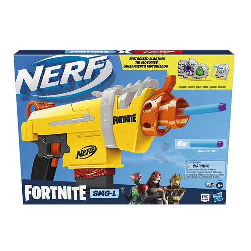 Nerf Fortnite SMG-L Motorised Dart Blaster-Action & Toy Figures-Nerf-Toycra
