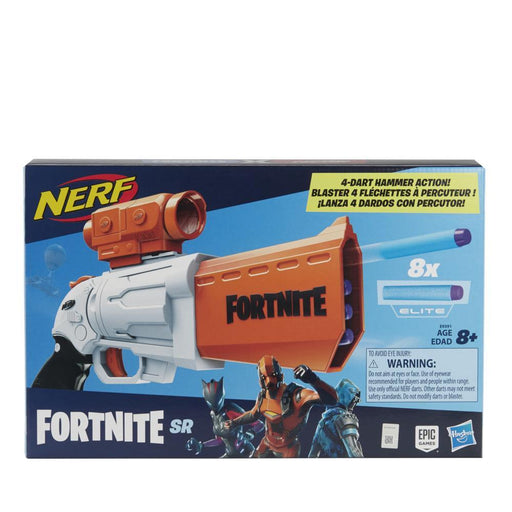 Nerf Fortnite SR Blaster-Action & Toy Figures-Nerf-Toycra