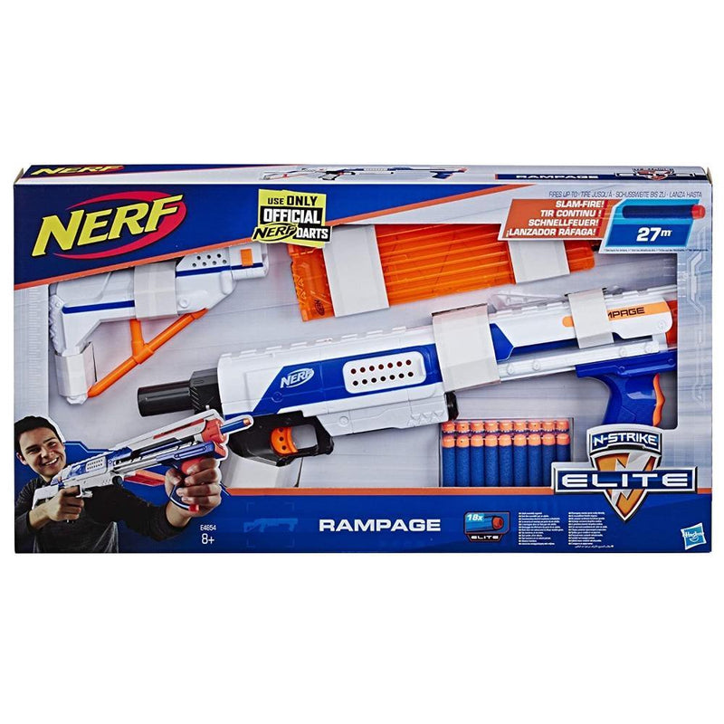 Nerf N-Strike Rampage Slam-Fire Elite Blaster