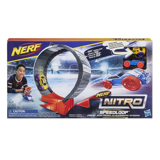 Nerf Nitro Speedloop Stunt Set Combat Blaster-Action & Toy Figures-Nerf-Toycra