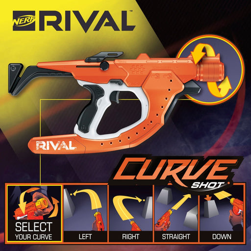 Nerf Rival Curve Shot Sideswipe Xxi 1200-Action & Toy Figures-Nerf-Toycra