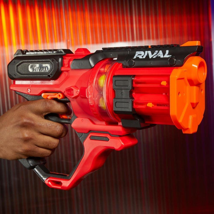 Nerf Rival Roundhouse XX-1500 Red Blaster-Action & Toy Figures-Nerf-Toycra